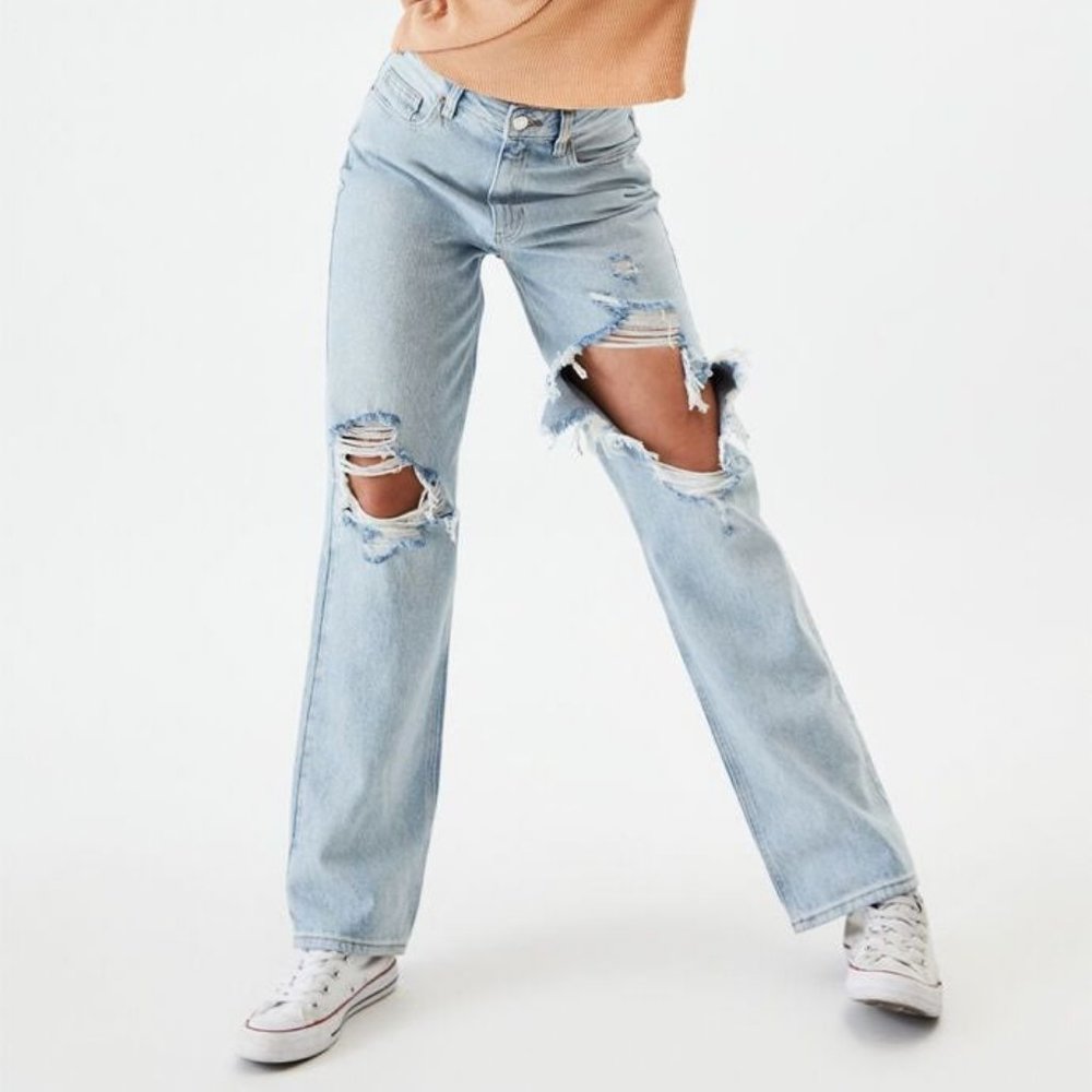 PacSun Light Blue '90s Boyfriend Jeans